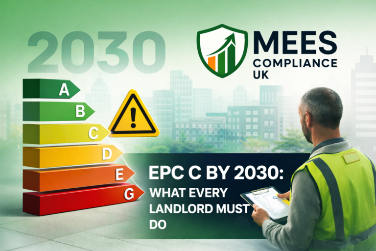 MEES compliance London EPC upgrade plan for landlords and commercial properties.