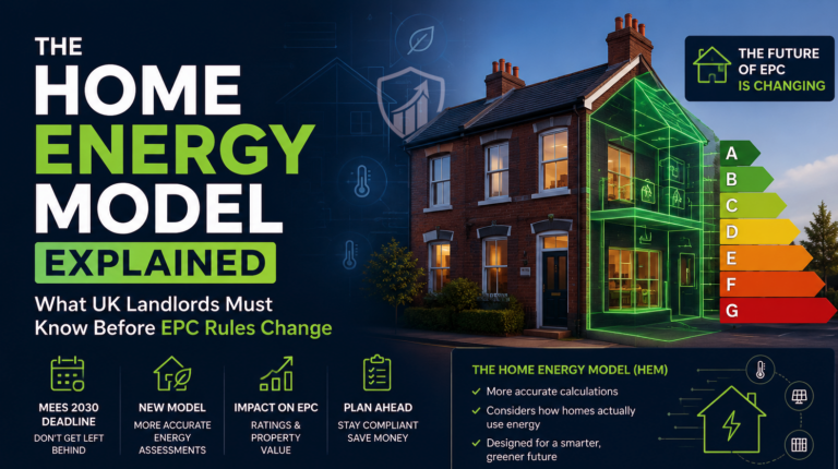 Home Energy Model explained for UK landlords before EPC rules change.