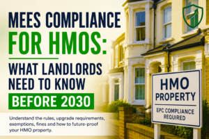 MEES compliance for HMOs before 2030 with HMO property and EPC compliance guidance for landlords
